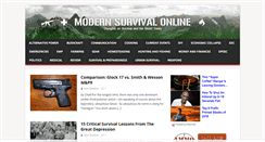 Desktop Screenshot of modernsurvivalonline.com